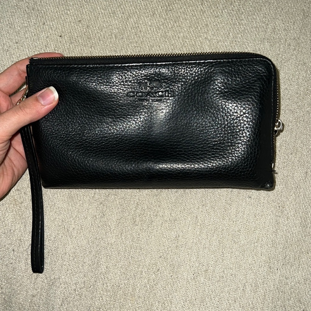 Coach Pebble Leather Wallet